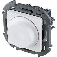 Светорегулятор поворотный без рамки Legrand Inspiria 5-300Вт белый картинка